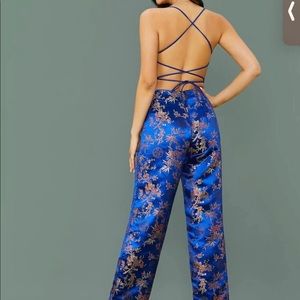 Oriental style jumpsuit